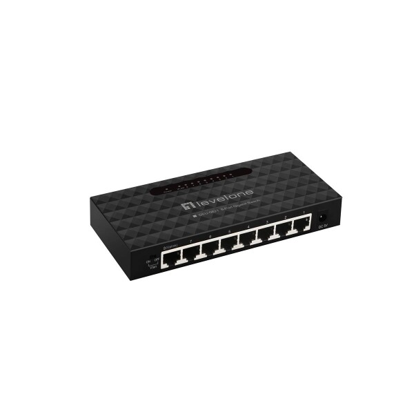 LevelOne GEU-0821 - Managed - Gigabit Ethernet (10/100/1000) - Vollduplex - Wandmontage