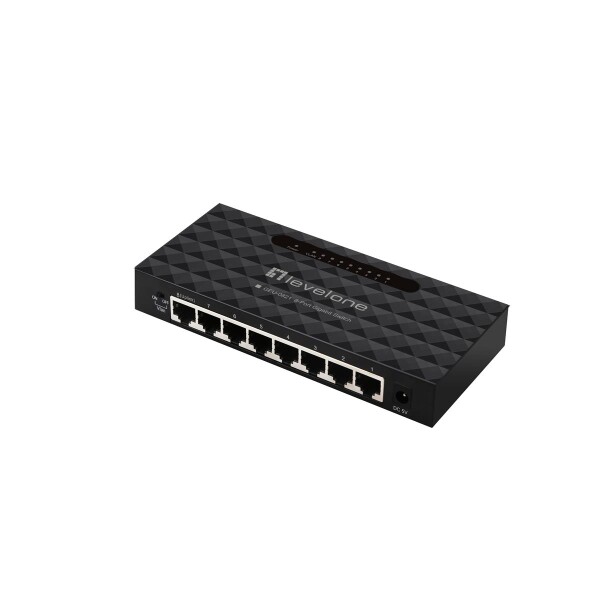 LevelOne GEU-0821 - Managed - Gigabit Ethernet (10/100/1000) - Vollduplex - Wandmontage