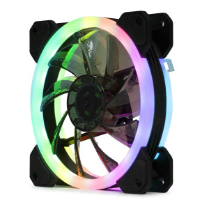 Ultron Cooltek Silent Fan 120 RGB - Computergeh&auml;use - Ventilator - 12 cm - 1200 RPM - 20 dB - 61,2 m&sup3;/h