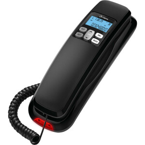 Olympia 4510 - Analoges Telefon - Kabelgebundenes Mobilteil - Schwarz - Rot