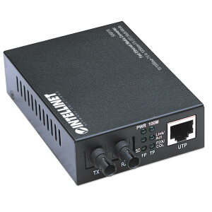 Intellinet Fast Ethernet Medienkonverter - 10/100Base-TX auf 100Base-FX (ST) Multimode - 2 km - 100 Mbit/s - IEEE 802.3 - IEEE 802.3u - Schnelles Ethernet - 10,100 Mbit/s - Voll - Halb - ST