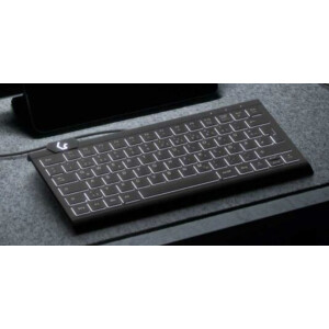 KeySonic KSK-5010ELC Mini Tastatur DE-Layout...