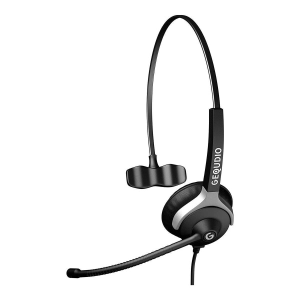 Gequdio Headset 1-Ohr für Mitel Aastra Poly Gigaset-RJ Kabel