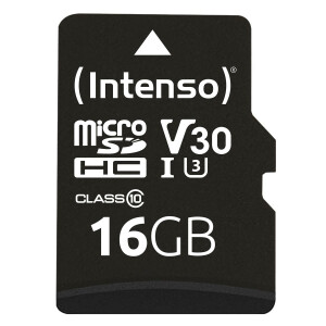 Intenso 3433470 - 16 GB - MicroSDHC - Klasse 10 - UHS-I -...
