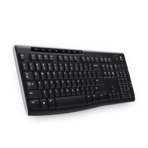 Logitech Wireless Keyboard K270 - Volle Gr&ouml;&szlig;e...