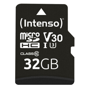 Intenso 3433480 - 32 GB - MicroSDHC - Klasse 10 - UHS-I -...