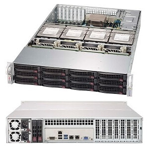 Supermicro SuperChassis 829HE1C4-R1K62LPB - Rack - Server...