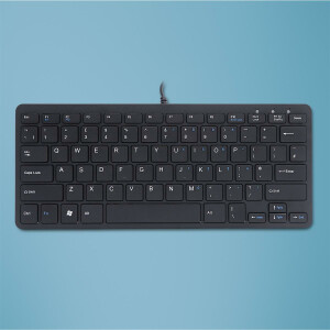 R-Go Compact R-Go Tastatur - QWERTY (UK) - schwarz -...