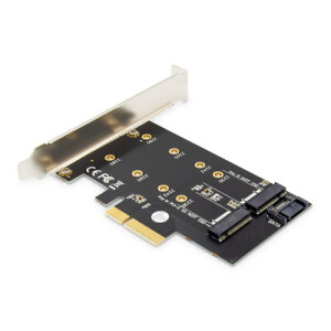 DIGITUS M.2 NGFF / NVMe SSD PCI Express 3.0 (x4) Add-On...