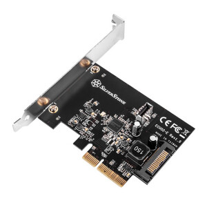 SilverStone ECU02-E - PCIe - USB 3.2 Gen 2 (3.1 Gen 2) -...