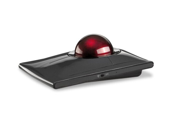 Kensington SlimBlade™ Pro Trackball - Trackball - Bluetooth/USB - Schwarz - USB - 1 Stück(e)