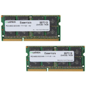 Mushkin SO-DIMM 16GB DDR3 Essentials - 16 GB - 2 x 8 GB -...