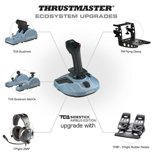 ThrustMaster TCA Quadrant Airbus Edition - Flugsimulation...