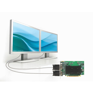 Matrox M9120 PCIe x16 - GDDR2 - 128 Bit - 2048 x 1536 Pixel - PCI Express x16