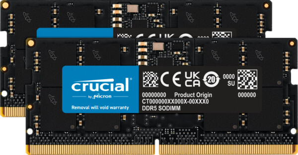Crucial CT2K16G52C42S5 - 32 GB - 2 x 16 GB - DDR5 - 5299 MHz
