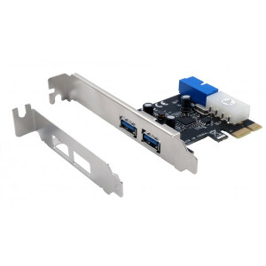 Exsys EX-11049 - PCIe - USB 3.2 Gen 1 (3.1 Gen 1) -...
