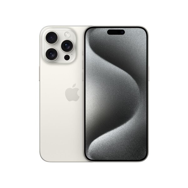 Apple iPhone 15 Pro Max 1TB Titan Weiß - Smartphone - 1.000 GB