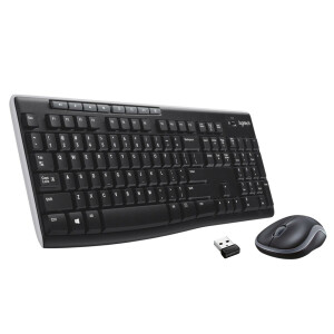 Logitech Wireless Combo MK270 - Tastatur-und-Maus-Set -...
