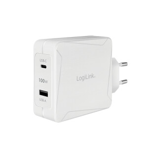 LogiLink PA0281 - USB-Ladegerät 100 w USB-C USB-A...