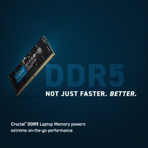 Crucial 8GB DDR5-5600 CL46 SO-DIMM Arbeitsspeicher