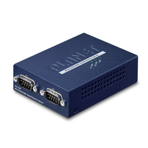 Planet 2-Port RS232/422/485 Serial - 10/100Base-T(X) -...
