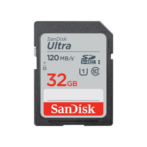 SanDisk Ultra - 32 GB - SDHC - Klasse 10 - UHS-I - 120...