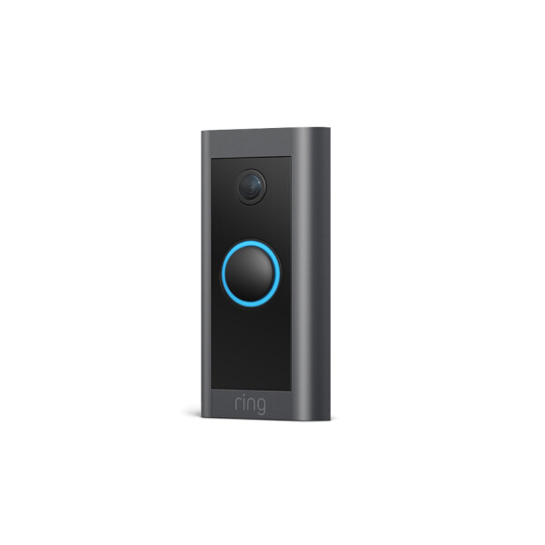 Ring Video Doorbell Wired - Schwarz - Haus - 2 MP - 150&deg; - 90&deg; - 1080p