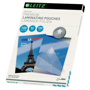 Esselte Leitz 74800000 - Transparent - Gl&auml;nzend - A4 - 0,1 mm - 222 mm - 23 mm