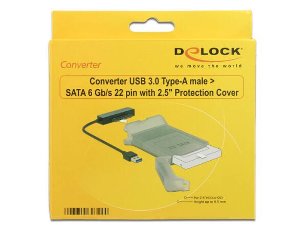 Delock Speicher-Controller - 2.5" - SATA 6Gb/s
