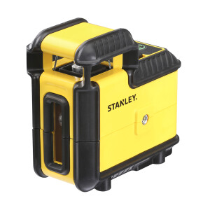 Stanley SLL360 - 25 m - 0,4 mm/m - Gr&uuml;n - Bezugspegel - Schwarz - Gelb - Batterie/Akku