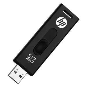 PNY x911w - 512 GB - USB Typ-A - 3.2 Gen 1 (3.1 Gen 1) - 410 MB/s - Dia - Schwarz