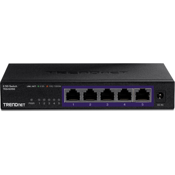 TRENDnet TEG-S380 - Unmanaged - Gigabit Ethernet (10/100/1000) - Vollduplex - Wandmontage