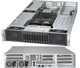 Supermicro Super Server 2029GP-TR - Intel® C621 - LGA 3647 (Socket P) - DDR4-SDRAM - 2.5 Zoll - 0 - 1 - AMI