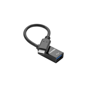 celexon USB-C auf USB-A M/F Adapter, schwarz