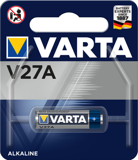 Varta V27A - Einwegbatterie - LR27A - Alkali - 12 V - 1 Stück(e) - Blau - Silber
