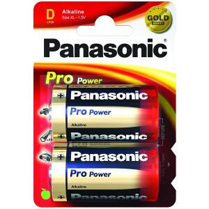 Panasonic 1x2 LR20PPG - Einwegbatterie - Alkali - 1,5 V -...