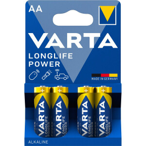 Varta 1x4 High Energy AA LR 6 - Einwegbatterie - AA -...