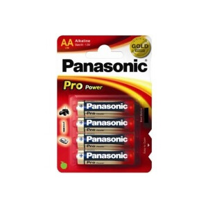 Panasonic 1x4 LR6PPG - Einwegbatterie - Alkali - 1,5 V - Blau - Rot - Wei&szlig; - 14,5 mm - 14,5 mm