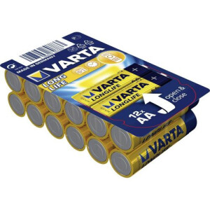 Varta Longlife AA LR6 - Einwegbatterie - AA - Alkali -...