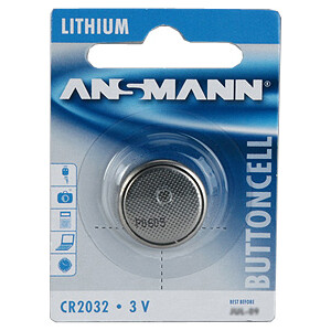 Ansmann CR 2032 - Einwegbatterie - CR2032 - Lithium - 3 V - 1 St&uuml;ck(e) - Silber