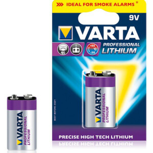 Varta Professional Lithium 9V - Einwegbatterie - 9V -...