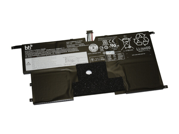 BTI Laptop-Batterie - 1 x Lithium-Polymer 3355 mAh - für Lenovo ThinkPad X1 Carbon (3rd Gen) 20BS, 20BT