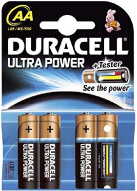 Duracell 002562 - Einwegbatterie - AA - Alkali - 1,5 V - 4 Stück(e) - Sichtverpackung