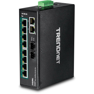 TRENDnet TI-PG102 - Unmanaged - Gigabit Ethernet (10/100/1000) - Vollduplex - Power over Ethernet (PoE) - Wandmontage