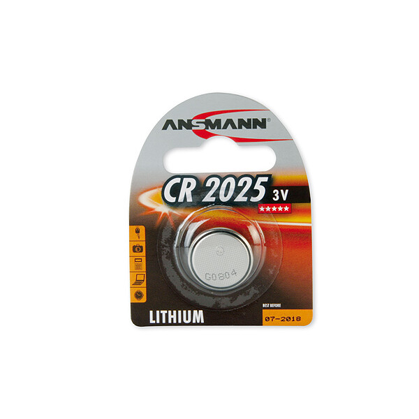 Ansmann CR 2025 - Einwegbatterie - CR2025 - Lithium-Ion (Li-Ion) - 3 V - 1 St&uuml;ck(e) - Nickel
