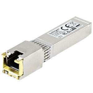 StarTech.com MSA Uncodiertes SFP+ Transceiver Modul - 10GBASE-T - Kupfer - 10000 Mbit/s - SFP+ - 30 m - IEEE 802.3an - Voll