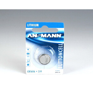 Ansmann Lithium CR 1616 - 3 V Battery - Einwegbatterie - Lithium-Ion (Li-Ion) - 3 V - 1 St&uuml;ck(e) - CR 1616
