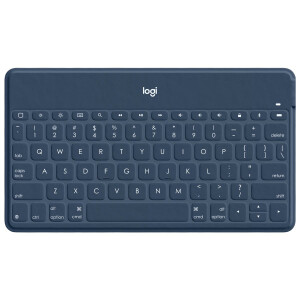 Logitech Keys-To-Go - Norwegisch - 1,7 cm - 1,2 mm - Apple - iPad - iPhone - Apple TV - Blau