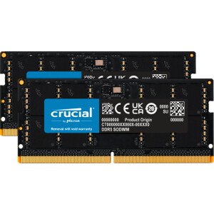 Crucial 64GB Kit (2x32GB) DDR5-5600 CL46 SO-DIMM...