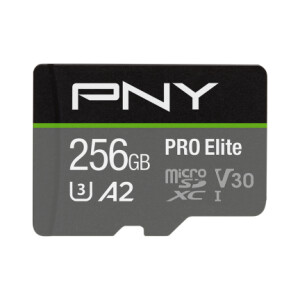 PNY P-SDU256V32100PRO-GE - 256 GB - MicroSDXC - Klasse 10...